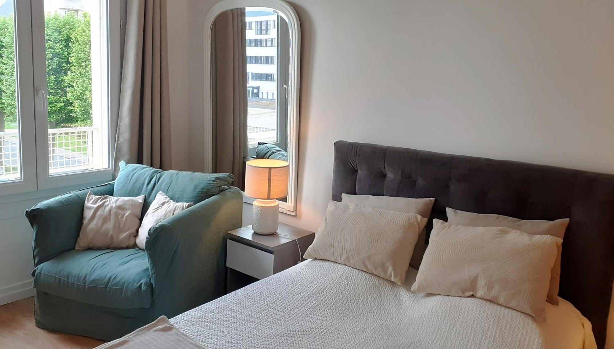 Ferienwohnung Le Quai De Juillet Caen Exterior foto